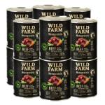 WILD FARM Монопротеинова говежда храна 12x800 г хипоалергенна храна за кучета