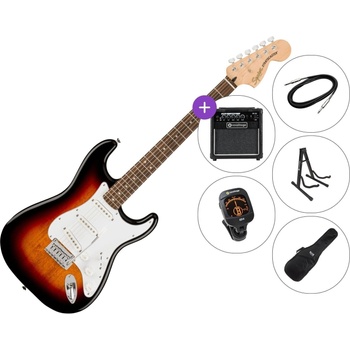 Squier Affinity Series Stratocaster SET 2 3-Color Sunburst Електрическа китара
