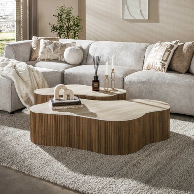 Komfort-nábytok 57-04T Ceramo 3D ceramik Travertine 2 ks
