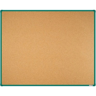 VMS VISION, s.r.o. Korková nástenka boardOK so zeleným rámom 1500 x 1200