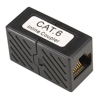 Roline Съединителна розетка ROLINE 21.17. 3043, RJ45(ж) към RJ45(ж), UTP, Cat 6 (21.17.3043)