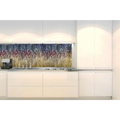 DIMEX KI-180-170 Fototapeta do kuchyne Zimný trstinový, rozmery 180 x 60 cm