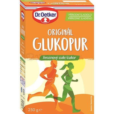 Dr. OETKER Glukopur originál hroznový cukor 250 g