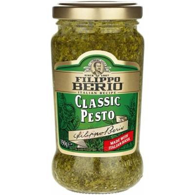 Filippo Berio pesto classic zelené s bazalkou 190 g