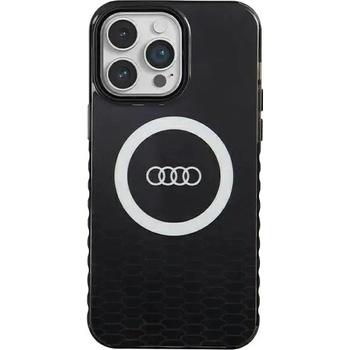 Audi Кейс Audi IML Big Logo MagSafe за iPhone 14 Pro Max, черен (AUDI000074-0)