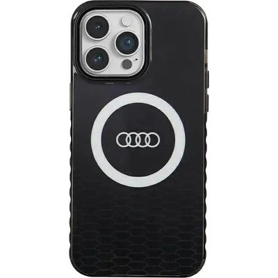 Audi Кейс Audi IML Big Logo MagSafe за iPhone 14 Pro Max, черен (AUDI000074-0)