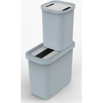 Joseph Joseph koše na třídený odpad 46L 16/16 + 7/7 šedá / plast 30112-JJ