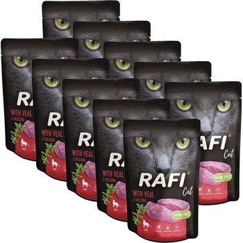 Rafi Cat Adult Paté with Veal 10 x 100 g