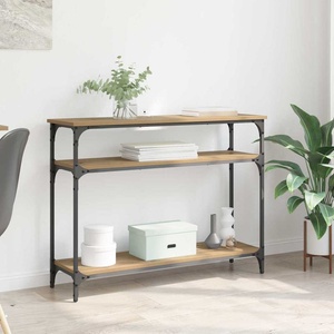 vidaXL Конзолна маса Дъб 100 x 29 x 75 см Инженерна дървесина (882200)