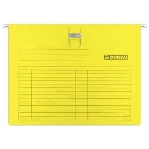 DONAU Pendant Briefcase DONAU with wasem, A4, 230gsm, yellow
