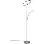 Trio LED  одова лам а в сребристо (височина 180 cm) Willis - Trio (449510207)