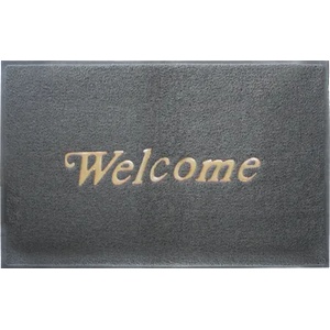 Jin Bo Yang Cn-Изтривалка welcome СИВА 78х118см(5243-4199-1) (0198321)
