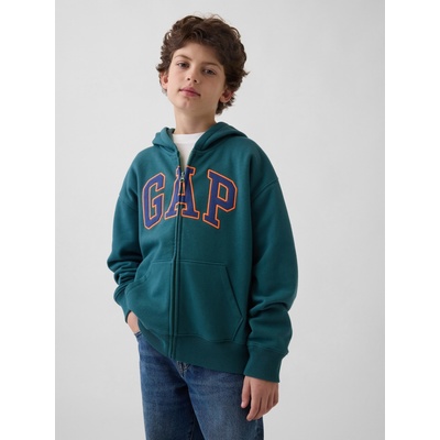 GAP Детски суитшърт с логото на GAP GAP | Zelen | Момчешки | XS