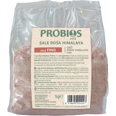 PROBIOS Himalájska ružová soľ jemná 1kg