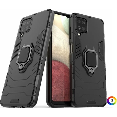 Samsung Galaxy A12 Удароустойчив Ring Holder Калъф и Протектор