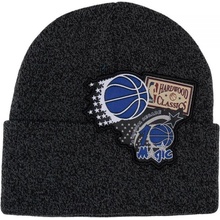 čiapka Orlando Magic NBA Logo HCFK4341 Tmavo šedá s čiernou vzor Mitchell & Ness tm.šedá černá