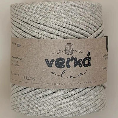 Velká vlna Špagát 5mm Latté