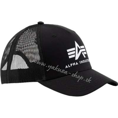 Alpha Industries Basic Trucker Cap black čierna Unisex