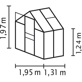 Vitavia Target 2500 PC 4 mm stříbrný