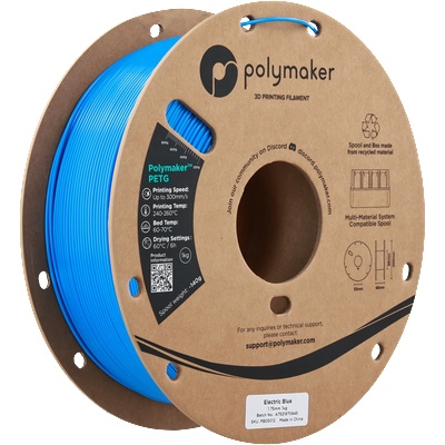 Polymaker PETG Electric Blue - 1, 75 mm / 1000 g (PB05012)