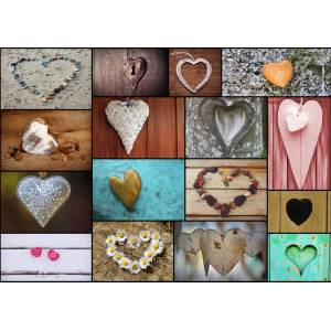Grafika Art Puzzle - Puzzle Collages: Love - 1 000 piese