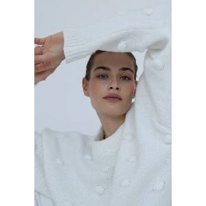 MUUV Muuv. Muuv пуловер дамски с мериносова вълна MONO (wel.sweter.over.MONO)