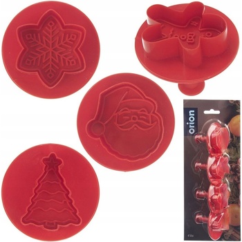 Sada vykrajovačov ORION Vianoce 4ks veľká