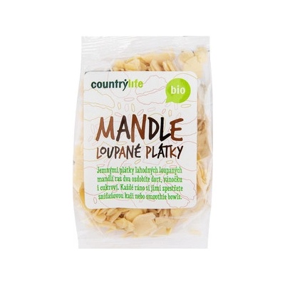 COUNTRY LIFE Mandle loupané plátky 100 g