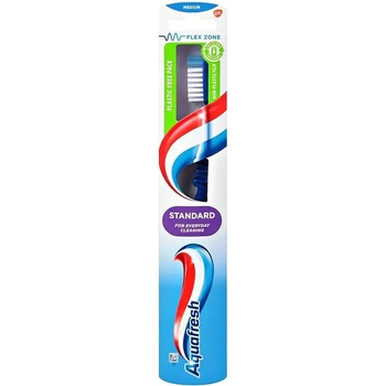 Aquafresh Standard Flex Zone Medium четка за зъби