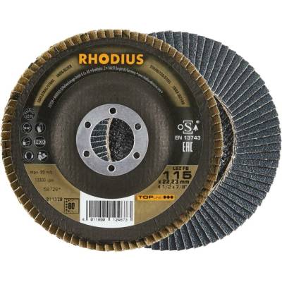 RHODIUS Lamelový brusný kotouč LSZ FB 115 x 22,23 TOPline 211329