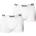 Lonsdale Мъжки боксерки Lonsdale Lonsdale Trunk Shorts 2 Pack Mens - White