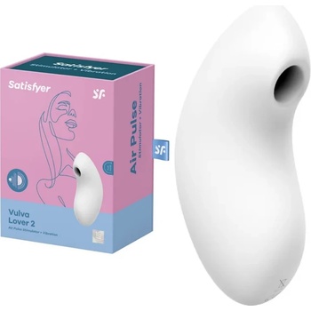 Клитор стимулатор, две специални функции - Vulva Lover White 2 (SATISFY369)