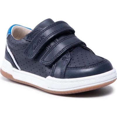 Clarks Сникърси Clarks Fawn Solo T 261589887 Navy Leather (Fawn Solo T 261589887)