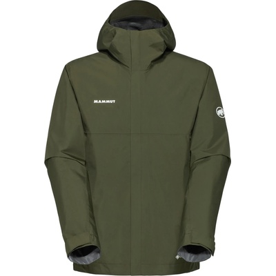 Mammut Мъжко водоустойчиво яке Mammut Treeline Light Hardshell Hooded Jacket Waterproof jacket - Dark Marsh - размер XL (002-3347-0214)