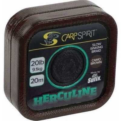 Carp Spirit šňůra Herculine Camo Brown 20m 25lb