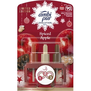 Ambi Pur 3Volution Náhradná Náplň Do Elektrického Osviežovača Vzduchu Spiced Apple 20 ml