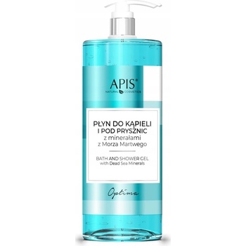 Apis Natural Cosmetics Optima sprchový a kúpeľový gél s minerálmi z Mŕtveho mora 1000 ml