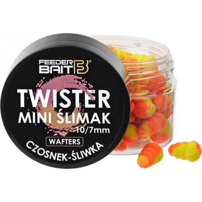 FeederBait Mini Šlimak Wafters - Česnek - Švestka