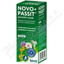 NOVO-PASSIT POR 77,5MG/ML+40MG/ML POR SOL 100ML