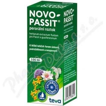 NOVO-PASSIT POR 77,5MG/ML+40MG/ML POR SOL 100ML