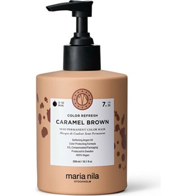 Maria Nila Color Refresh Caramel Brown Mask 7.35 - Tónovací maska 100 ml
