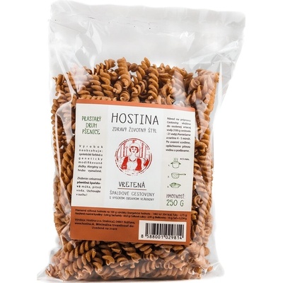 Hostina Vretená špaldové cestoviny 250 g
