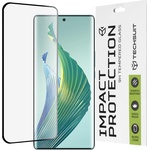 Techsuit Протектор за Honor Magic5 Lite - 111D Full Cover / Full Glue Glass / 3D Curved Screen - Черен