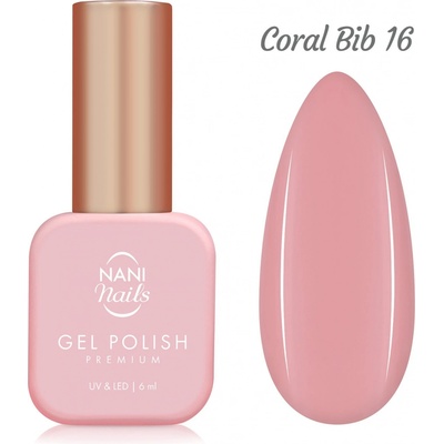 NANI gel lak Premium 6 ml - Coral Bib
