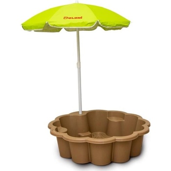 Doloni Долони Пясъчник цвете със слънчобран Еко кафяво