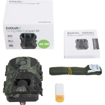 Image 1 of EVOLVEO StrongVision Compact 4K 32GB (CAM-COMPACT)