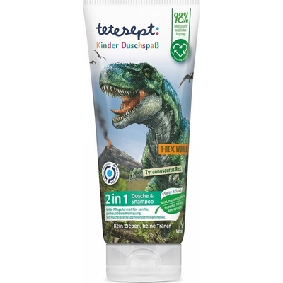 Tetesept Sprchový gel a šampon 2v1 T-Rex World 200 ml