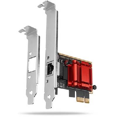 AXAGON PCEE-G25, PCIe síťová karta - 1x 2.5 Gigabit Ethernet port (RJ-45), Realtek, PXE, vč. LP - PCEE-G25