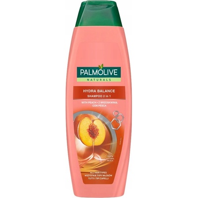 Palmolive šampón na vlasy 2 v 1 broskyňa 350 ml