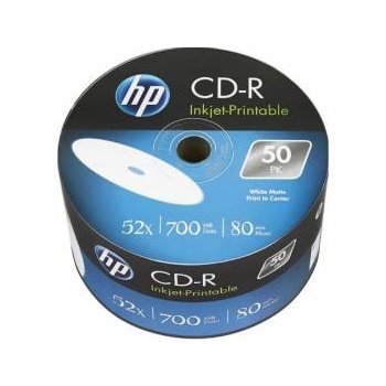 HPE HP CD-R Inkjet Printable 700MB - 50 бр. (69301)